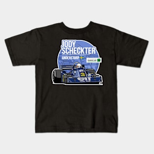 Jody Scheckter 1976 Anderstorp Kids T-Shirt